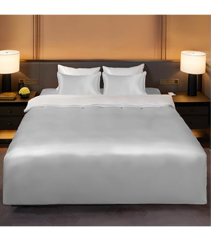 Amazon｜THXSILK シルク 布団カバー 掛けふとんカバー洗える 睡眠